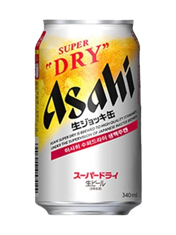 아사히 수퍼드라이 생맥캔 5% 340ml